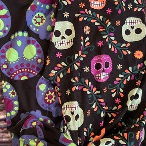 2 pairs OS Halloween lularoe leggings
